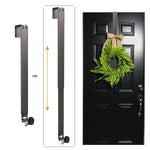 Wreath Hanger, Adjustable Over The Door Wreath Hanger Wreath Holder Wreath Hoo