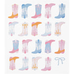 Cowgirl Boots Stickers for Journaling, Scrapbooking, Cardmaking, and Arts & Crafts - 40 Pieces