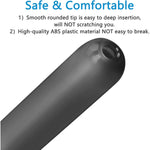 Lube Applicator, Easy-To-Use Lubrication Syringe With Comfortable Rounded Cap, Reusable, Precise 10Ml Measurement, Ideal For Men, Women & Couples (Black & Blue)