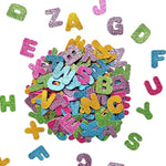 Glitter Letter Stickers Foam Letters for Crafts and DIY Projects, 140Pcs
