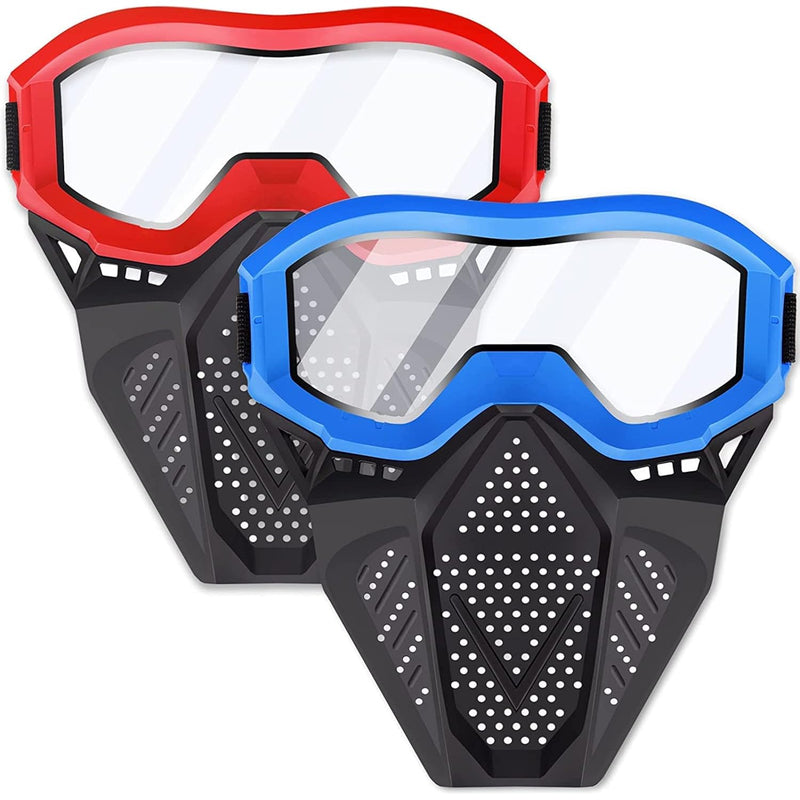 2Pack Tactical Mask Compatible With Nerf Rival,Apollo,Zeus,Khaos,Atlas,Arte