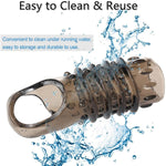 2Pcs Penis Rings For Men, Reusable Cock Rings Penis Enlarge Sleeves Girth, Long Lasting Delay Ejaculation Sexual Stimulation Enhancement Sex Adult Toys For Men Couples