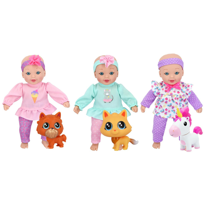 Little Sweeties Baby Doll With Pets