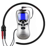 Electric Urethral Sound Penis Plug Silicone Stretcher Dilator Male Cock Ring Penis Band Electro Power Unit Box Kit Sex Urinary Dilator Masturbation Rod For Men