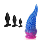 Anal Plug Training Sets + Tentacle Realistic Dildo