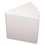 Blank Chunky Thick Pages Book for Kids, White
