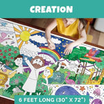 Jumbo Holiday Family Gathering Table Banner, 30 x 72 inches, Perfect for Parties and Events