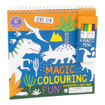 Dino Magic Colouring Fun Kit by Floss and Rock, 8.2-inches Length, Arts and Crafts, 49P6067