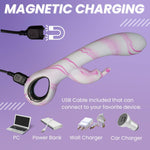 Rabbit Vibrator with Dual Motor & Heated Function for Clitoral