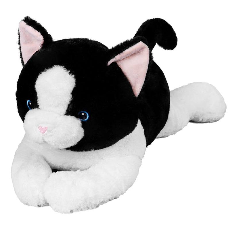 5Lb Weighted Stuffed Animals, 24In Big Cat Plush, Cute Soft Plushie Pillows Fo