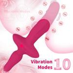 Anal Vibrator - Women Sex Toy, 20 Vibration Modes, Silicone & Abs, Magnetic Charging G Spot Vibrator, Suitable For Women/Couples Adult Toy, Adult Sex Toy (Red)