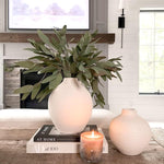 3 Pack Faux Real Touch Artificial Eucalyptus Stems with Seeds 31'' Tall Fake Plants Leaves Olive Tree Branches Faux Greenery Stems for Bridal Wedding Bouquet Vase Table Centerpiece Decor