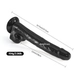14.7 Inch Realistic Huge Dildo, Lifelike Big Penis Anal Dildo With Strong Suction Cup For Hands-Free Play, Thick Dildos For G Spot Clit Vagina Stimulation, Adult Sex Toys For Women Men Couples