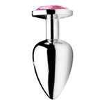 Pink Gem Anal Plug- Small