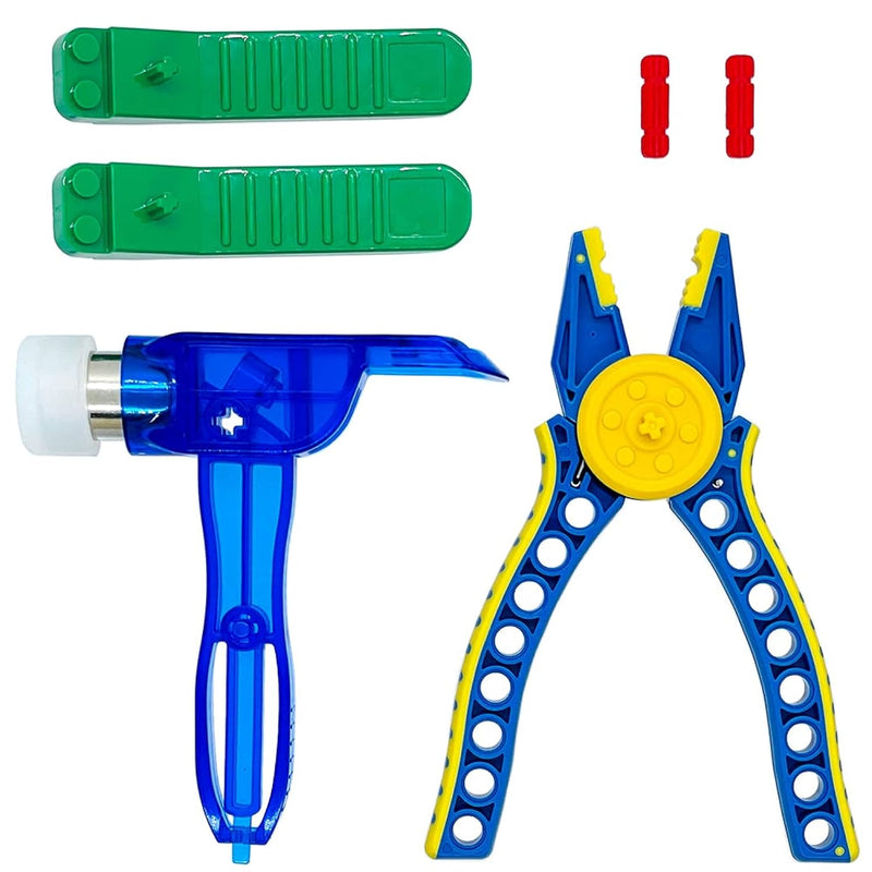 Building Blocks Tool Kit Brick Separator Multi Use Hammer And Block Pliers