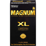 Trojan Magnum Thin Lubricated Condoms, 3 Pack