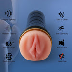 Male Masturbator Cup, Realistic Pocket Vagina Stroker
