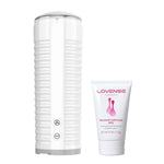 Max 2 Male Masturbator Sex Toys For Men + Personal Lubricant Privacy Water-Based Lube Non-Sticky Lubrication For Men, Women And Couples