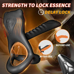 Vibrating Cock Ring With Clitoral Stimulator Penis Ring, Adult Sex Toy Couple Vibrator With G-Spot Vibration, 12 Vibration Remote Control Silicone Triangle Penis Ring For Couple, Men & Women