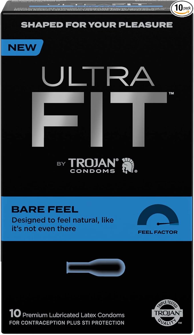 Ultra-Fit Bare Sensation Condoms – Thin Design for Maximum Comfort & Feel