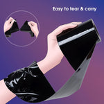 BDSM Bondage Restraint Tape Set – Reusable PVC Electrostatic Binding Tape, 82ft (3 Rolls)