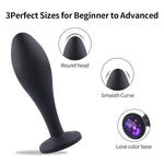 Anal Plugs Anal Training Kit,3Pcs Jeweled Anal Toys Adult Sex Toys Games Small Butt Plug,Personal Anal Plug For Adult Women,Men And Couples (Purple)