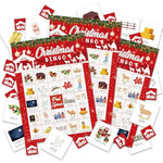 Christmas Bingo Games For 24 Players, Christian Christmas Bingo Cards For Adults Large Group, Winter Hoilday Party Supplies, Family Activities New Year Favors -05