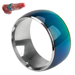 Cock Ring Sex Toys For Couples Penis Ring Stainless Steel Male Sex Toys Cock Rings Men Cock Rings Male Enhancing Ring (Colorful 22Mm)