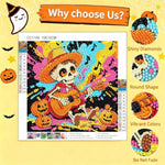 4 Pack Halloween Diamond Art Kits for Kids Ages 8-12