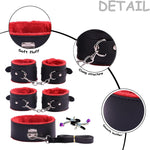 34-Piece Bondage Restraint Set β Adult BDSM Kit with Handcuffs, Anal Toys & More