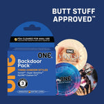 Backdoor 3Ct. | Bundle Of 6 | The First Condoms Approved For Anal Use | Try Vanish Hyperthin, Super Sensitive And My Custom Fit Size Code 55G
