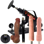 Automatic Adult Sex Machine Adjustable Telescopic Dildos For Women With Attachments