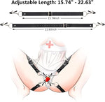 BDSM Bondage Adult Sex Toys & Games Sex Things for Couples Kinky Sexual Pleasure Tools for Women Bondage Gear Accessories Vagina Pussy Clit Stimulator Nipple Clamps Labia Spreader Straps