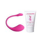 Lush 2 G-Spot Bullet Vibrator For Women + Personal Lubricant Privacy Water-Based Lube Non-Sticky Lubrication For Men, Women And Couples