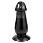 Realistic G-Spot Butt Plug Dildo Anal Training Sex Toys With Strong Suction Cup Vaginal Prostate Massager For Women Men (Black)