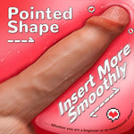 Realistic Dildo With Strong Suction Cup – 7.48 Inch Body-Safe Material With Lifelike Texture Sex Toy, Hands-Free Use For G-Spot & Anal Play, Discreet Packaging For Women And Couples