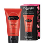 Raspberry Kiss Pleasure Balm by KAMA SUTRA - Cooling Tingly Gel for Foreplay Fun, 1.7 fl oz/50 ml