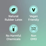 Vegan-Friendly Ultra-Thin Latex Condoms - 36 Count, Non-GMO, Natural Latex