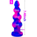 8.86 Inch Monster Knot Dildo Big Fantasy G-Spot Dildo With 3 Knots Anal Dilator With Strong Suction Cup Adult Sex Toys & Games For Women Men Gay Masturbation
