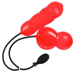 Inflatable Buttplug, Inflatable Anal Plug With Anal Pump Expanding Butt Plug Inflatable Dilator Dildo Anal Beads With Double-Headed Inflatable Butplug Dilatador Inflatable Anal Toy Bdsm Toys