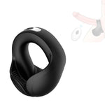 Egg-Streme Pleasure Loop Vibrating Cock Rings For Men Penis Ring Erection Enhancing Ultimate Male Enhancer Cock Ring Onahole Long Lasting Sex Toys For Men Oh-Av-071