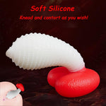 Cute Heart Butt Plug,Red Silicone Anal Plug With Bumps,Monster Adult Sex Analtoy,Fantasy Sex Gifts,S&M Anal Trainer,Bomb Plug,Anal Expander Training Masturbation For Men Women Lesbian Gay And Couples