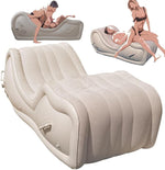 Automatic Inflatable Sex Sofa for G-Spot Support, Bondage Chair & Position Aid