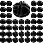 40Pcs Wire Cube Connectors Plastic Storage Cube Connectors, Wire Grid Cube Organ