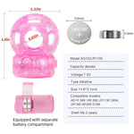 10 Pcs Disposable Vibrating Penis Ring, Clitoral Mini G Spot Stimulator? For Increased Stamina & Enhanced Erections, Female Clit Vibrator Adult Toy?For Couples Pleasure?Improved Female Pleasure