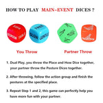 Funny Date Night Dice For Couples Valentine'S Day Gift For Women Men Decider Dice Couple Game Dice For Girlfriend Boyfriend Wedding Anniversary Christmas Birthday Gifts 681-Style81