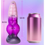 Butt Plug Anal Toys - 6.45" Large Anal Plug With Big Knot, Fantasy Tentacle Dildo Huge Buttplug For Men Women, Silicone Monster Knot Dildo Prostate Massager Adult Sex Toys For Gay Couples Lesbians
