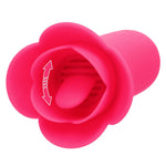 Naughty Bits Lily Licker Mini Flower Flicker, 10-Function Waterproof Rechargeable Bullet Vibrator With Flickering Teaser Pink Se-4410-20-3