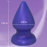 Super Big Anal Butt Plugs Sex Toys Soft Liquid Silicone Anal Plugs With Suction Cup Large Anus Dilator Anal Trainer Anal Toys For Men Women Couples Waterproof Buttplug Huge Anal Dildos (Xxxl)