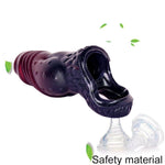 3 Different Sizes Of Tentacle Shape Male Penis Sleeve Cock Sleeve With Penis Ring, Silicone Hollow Design Penis Extender Sleeve Male Adult Sex Toys For Men And Couples - L, Purple